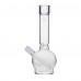 12 Inch Clear Glass Ball Water Pipe