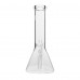 12 Inch Clear Glass Beaker Water Pipe
