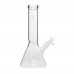 12 Inch Clear Glass Beaker Water Pipe