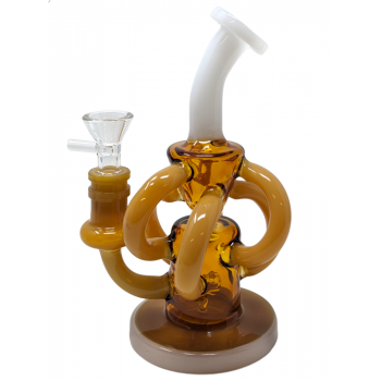 7" Milky Slyme Color Recycler Rig [WP-2391]
