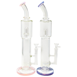 15" Straight to the Bliss Matric Perc Excellence Water Pipe [WP-2451]