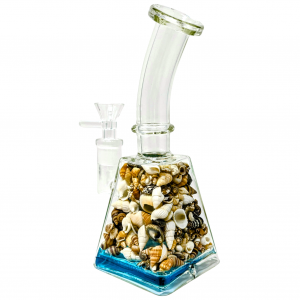 7.5" Ocean's Treasures Wave Of Wonder Water Pipe - [WP-3114-F]