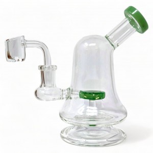 6" Bell In The Silence ShowerHead Perc Water Pipe [WP-3174]