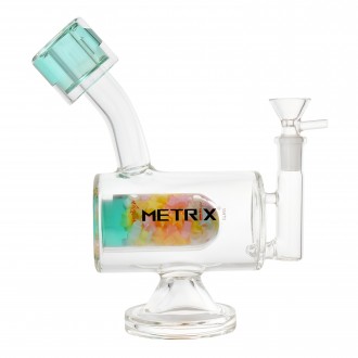 8" Sprinkle Capsule Perc Water Pipe - [WP-3242]