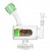 8-Inch Sprinkle Capsule Perc Glass Water Pipe