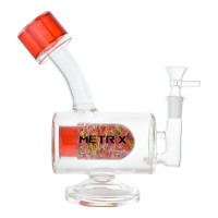 8" Sprinkle Capsule Perc Water Pipe - [WP-3242]