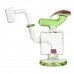 Cuboid Shape Wigwag Art Mini Dab Rig 4.6" 4.6‑Inch Cuboid Wigwag Art Mini Dab Rig with Quartz Banger