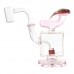Cuboid Shape Wigwag Art Mini Dab Rig 4.6" 4.6‑Inch Cuboid Wigwag Art Mini Dab Rig with Quartz Banger