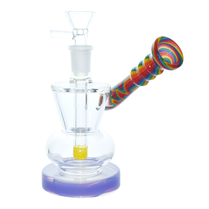 6" WigWag Art Sidecar Water Pipe