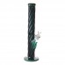 15.5 Inch Whirlwind Glass Straight Tube Water Pipe