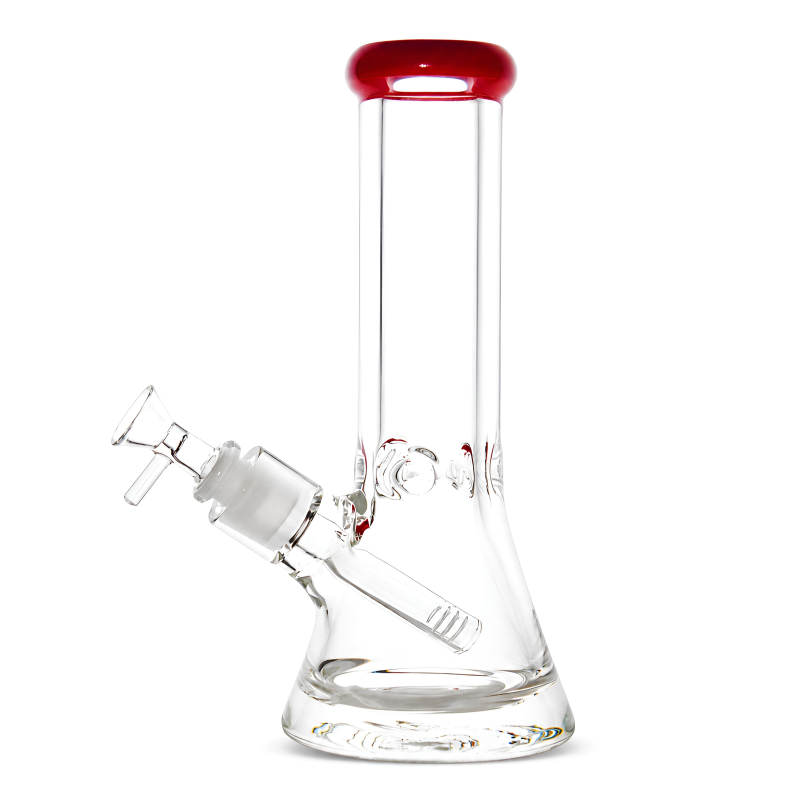 10" Ice-Pinch Beaker Glass Water Pipe
