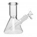 6 Inch Clear Glass Beaker Water Pipe
