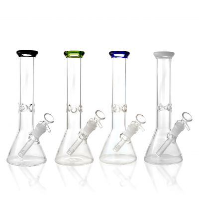 10" Color Accents Beaker Water Pipe - [WP-NA063]