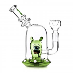 HEMPER - 7" Galaxy Growl - Space Monster Water Pipe - Green [WP0322]