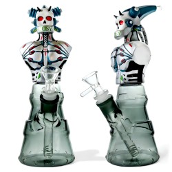 10.5" Mechanical Masterpiece Robo-Themed Water Pipe - [WP1001]
