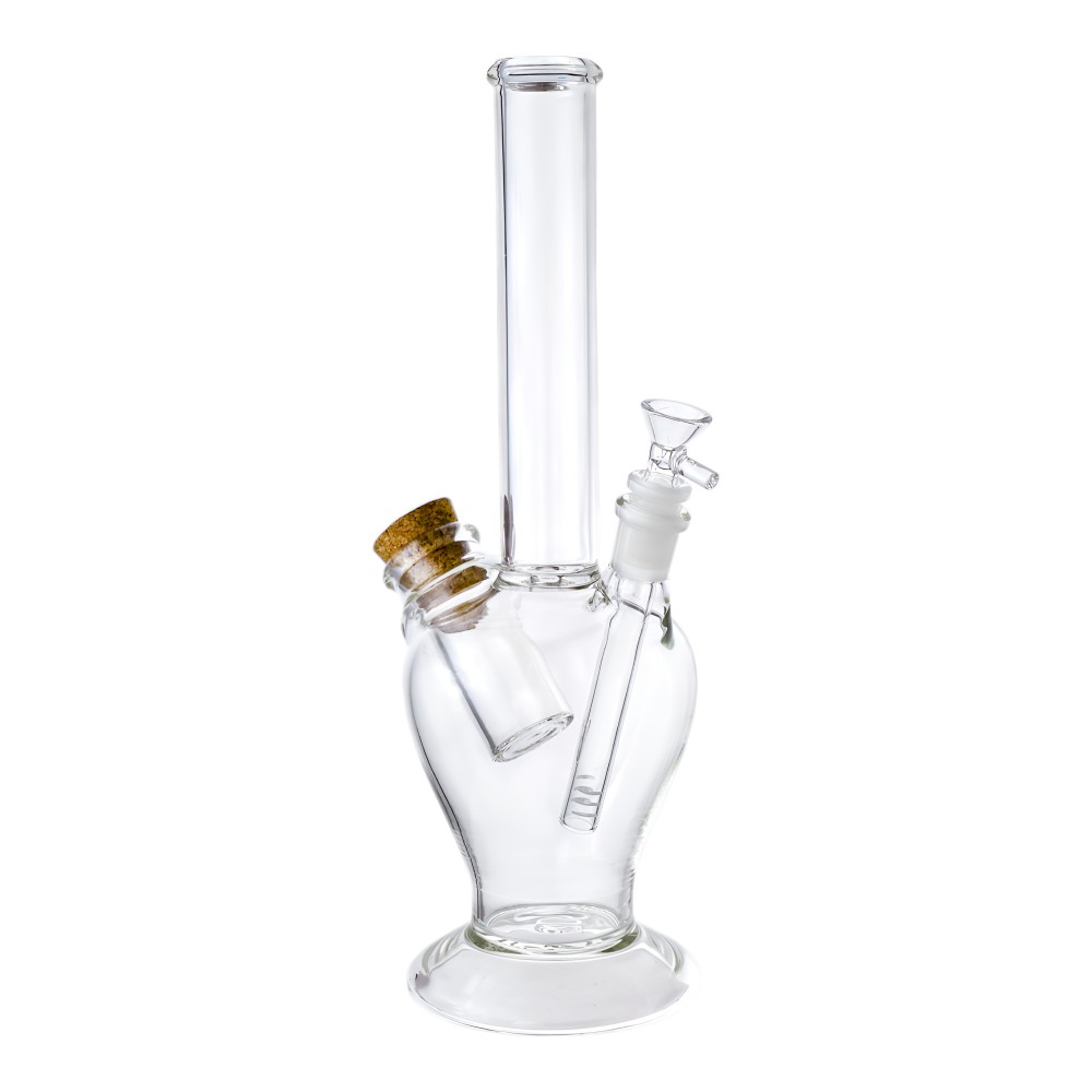 14 Inch Alchemy Flask Style Water Pipe – Thick Borosilicate Beaker Bong