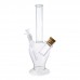 14 Inch Alchemy Flask Style Water Pipe – Thick Borosilicate Beaker Bong