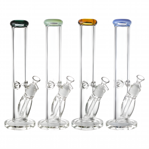 14 Inch 7mm Thick Straight Tube Glass Water Pipe WSG1800-14