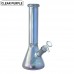 Electroplated Polished Beaker Water Pipes in 8 Inch and 10 Inch Sizes