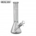 Electroplated Polished Beaker Water Pipes in 8 Inch and 10 Inch Sizes