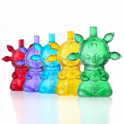 4.5" Sunkissed & Hit Water Pipe - [WP4097BW]