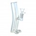 7 Inch Iridescent Curved Glass Water Pipe