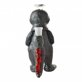7" The King of Monsters Clay Water Pipe - [WP6571]