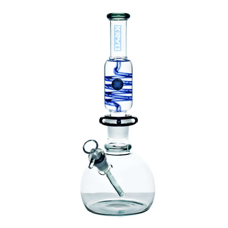 KRYO 14" Freezable Glycerin Coil Bubble Beaker Water Pipe