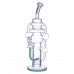Clover Glass 14-Inch Multi Chamber Orb Inline Perc Recycler Water Pipe