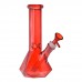 8.5 inch prism cut electroplated beaker water pipe in assorted colors