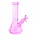 8.5 inch prism cut electroplated beaker water pipe in assorted colors