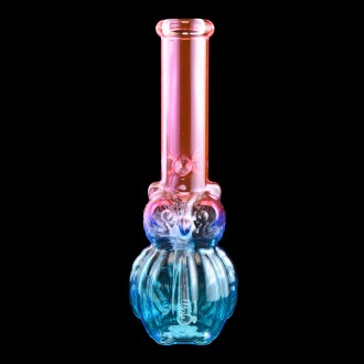 10" & 12" Dual-Color Owl Tower Beaker Water Pipe
