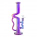 11.5 Inch Single Kink Matrix Perc Zong Glass Water Pipe WB1017P