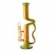 11.5 Inch Single Kink Matrix Perc Zong Glass Water Pipe WB1017P