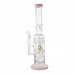 Lotus Glass 18.5 Inch Stereo Matrix Perc Ice Pinch Water Pipe – Assorted [WPB1056]