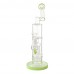 12 Inch Side Car Matrix and Tree Perc Straight Tube Glass Water Pipe – Assorted