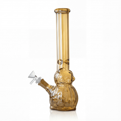 10" & 12" Electroplated Owl Tower Beaker Water Pipe – Assorted Finishes