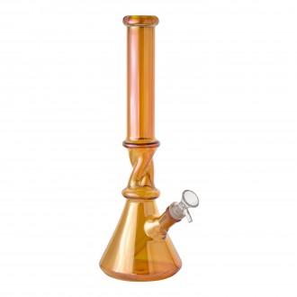 12” & 14” Ice-Catcher Beaker Water Pipe – Electroplated & Dual-Shaded Variants