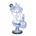 Clover Glass Multi Spike Spiral Inline Perc Recycler Water Pipe – 11 Inch