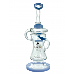 High Point Glass - 11.5" 5mm Vortex Recycler W/  Perc Water Pipe [WPC-253]
