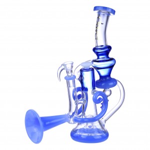 Clover Glass - Trumpet Up A Storm 11.5" Recycler Bong