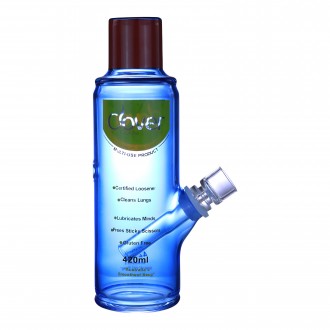 Clover Glass - 9" 420ml Multi-Use Bottle Water Pipe - [WPC-291]