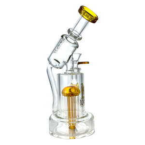 Lookah Glass - 8" Tree Perc Recycler Water Pipe - [WPC726]