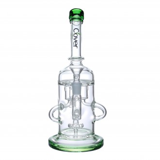 Clover Glass - 10.5" Multi Arm Matrix Perc Recycler Water Pipe