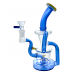 High Point Glass - 8" Hourglass Recycler Water Pipe [WPE-531]
