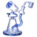 Clover Glass 7-Inch Space Glider Recycler Water Pipe