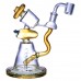 Clover Glass 7-Inch Space Glider Recycler Water Pipe