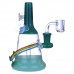 Clover Glass 7-Inch Clouds Chasing Rainbow Dab Rig with Showerhead Perc