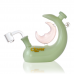Clover Glass - 5.5" Dreamy Crescent Moon Dab Rig Clover Glass 5.5 Inch Dreamy Crescent Moon Dab Rig