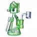 Clover Glass 6-Inch Robo Puff Recycler Water Pipe